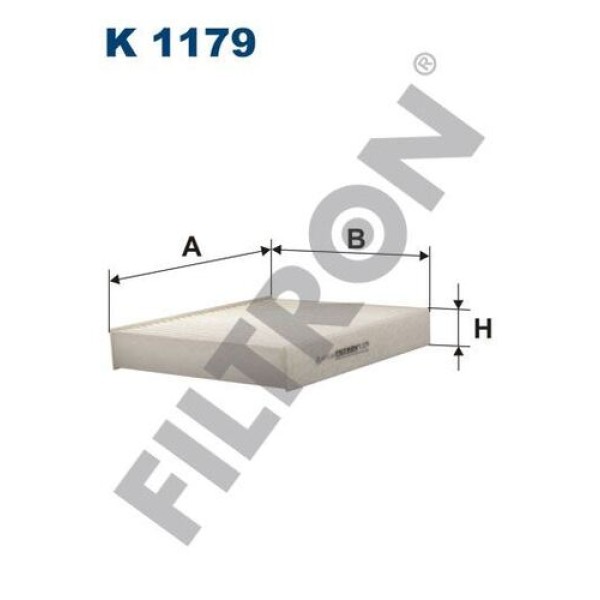 FILTRON K1179-2X Polen Filtresi P207 1.4-1.4HDI-1.6HDI-1.4 16V-1.6 16V 06- C3 II 1.4-1.4HDI-1.6HDI 0