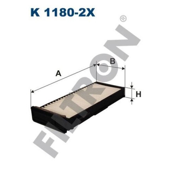 FILTRON K1180-2X Polen Filtresi Mitsubishi Carisma 1900 Dı-D 102Hp 09/00-06/06