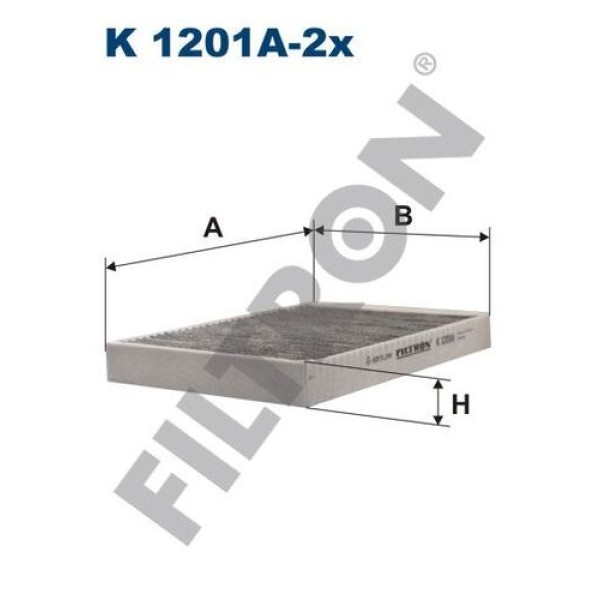 FILTRON K1201A-2X Polen Filtresi Mercedes S-Klasse (W221) S 350 Cdı Bluetec 258Hp 09/10-