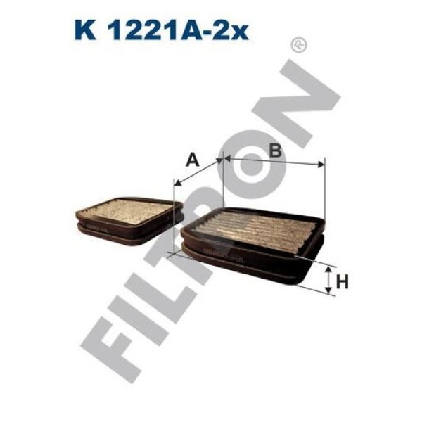 FILTRON K1221A-2X Polen Filtresi Mercedes E-Klasse (W/S211) E 270 Cdı 177Hp 03/02-06/05 
