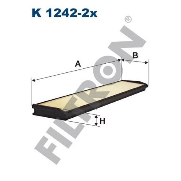 FILTRON 2x POLEN FILTRESI MERCEDES E-KLASSE 124 E 220 150HP 93-97 