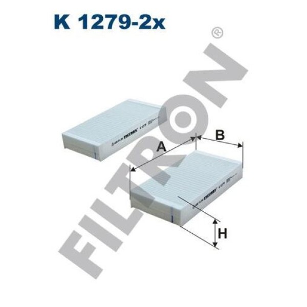 FILTRON K1279-2X Polen Filtresi Honda Hr-V 1.6 16V 105Hp 04/99- 