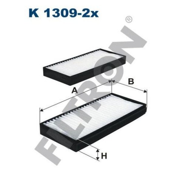 FILTRON K1309-2X Polen Filtresi Ssangyong Actyon 2.0 Xdi 141Hp 01/07-