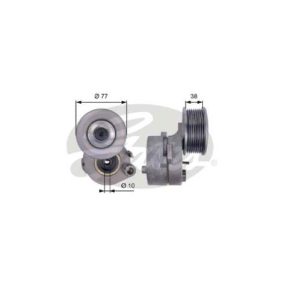 GATES T38663 ALTERNATOR V KAYIS GERGI RULMANI MERCEDES AXOR 2 1836 1840 2443 2636 3243 04 1835 10 