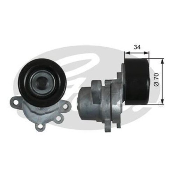 GATES T39155 ALTERNATOR GERGI RULMANI NISSAN ALTIMA 3.5 06-13 MURANO II 3.5 4X4 08-14 TEANA II 2.5 08-13 