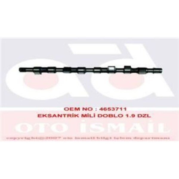 GEMSAFT FTDBL01 EKSANTRIK MILI DOBLO 1.9D 