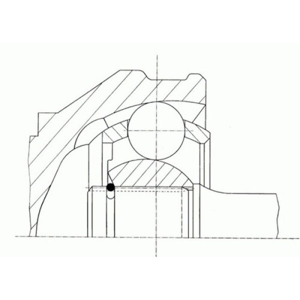 GKN 303878 AKS KAFASI DIS DIS OTOMATIK MERCEDES W414 M166-OM668 02-04 