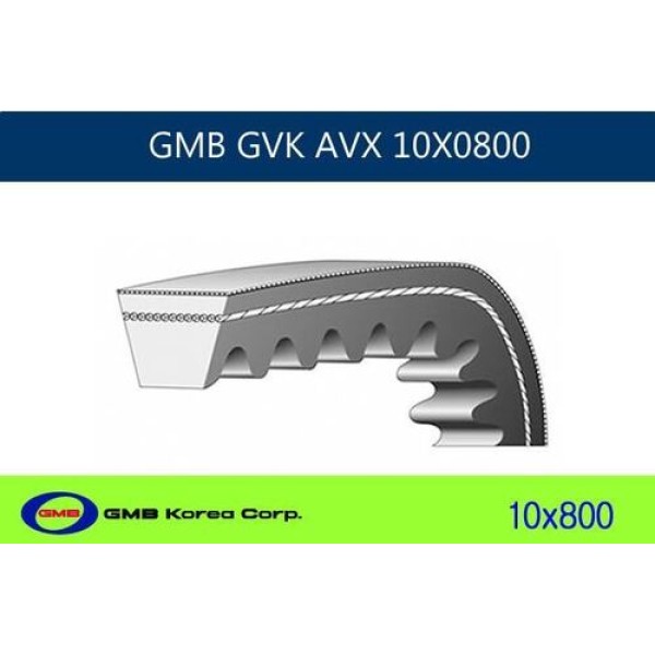 GMB 10X0800 V KAYISI AUDI BMW CITROEN FIAT FORD HONDA MAZDA OPEL PEUGEOT RENAULT TOYOTA 10X800-9.5X800 10A0798 