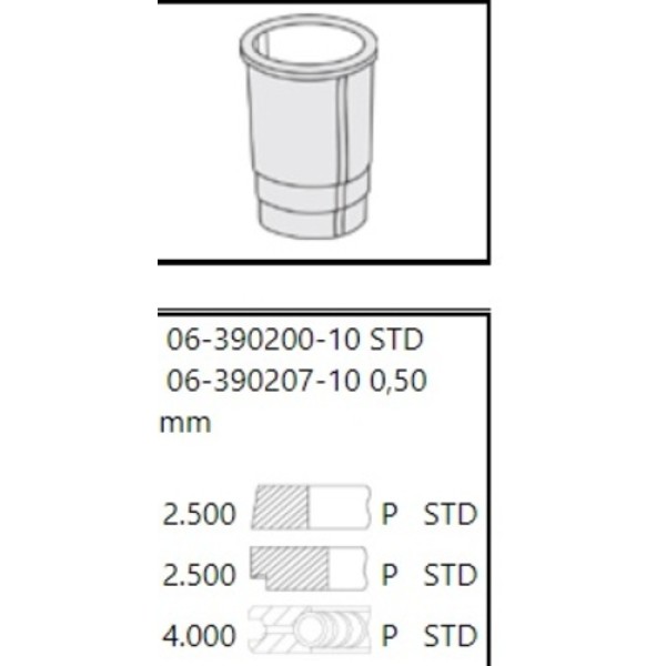 GOETZE 10 VW KAPLUMBAGA 1.2 SEGMAN 77.50 