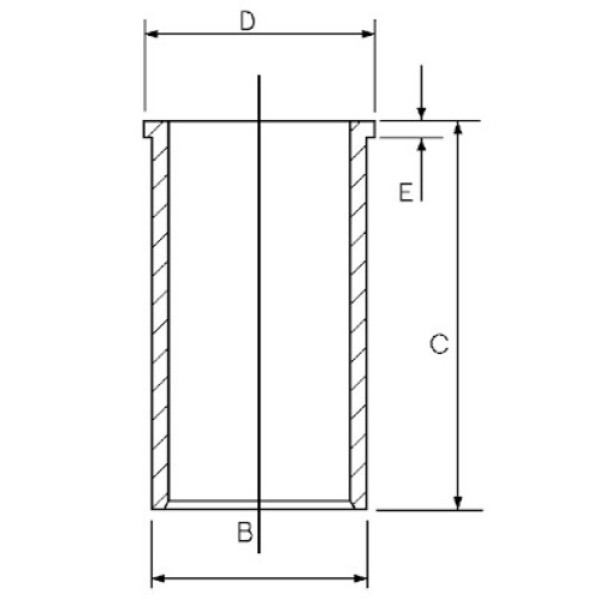 GOETZE 00 SILINDIR GOMLEGI 89.00MM (MG OM601.900 940-943 970. OM602DE 29LA.980 982 983 984 985. OM604 D22 910 912 915 917) W210 96>99 VITO 638 96>03 W461 97> SPRINTER 95>01 