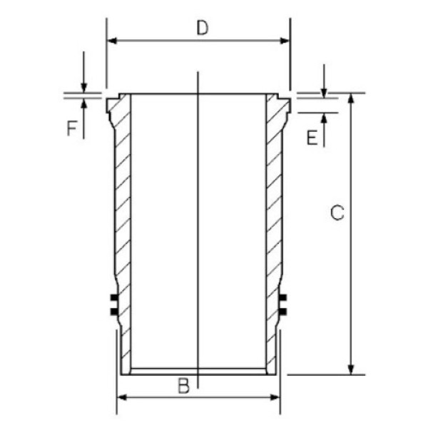 GOETZE 00 KAMAZ GOMLEK 120 MM 