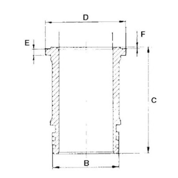 GOETZE 00 MITSUBISHI GOMLEK MARATON MS 715 135 MM 