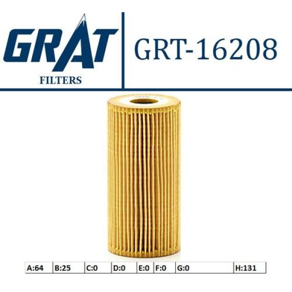 GRAT 16208 YAG FILTRESI ELEMAN TIP IX35 10>-SPORTAGE 10>-SORENTO 10>-TUCSON 10>14-TUCSON 15> CRDI-SANTA FE 10>14-SANTA FE 15>-SPORTAGE 10>14-SPORTAGE 15>-SORENTO 10>14-SORENTO 15> 