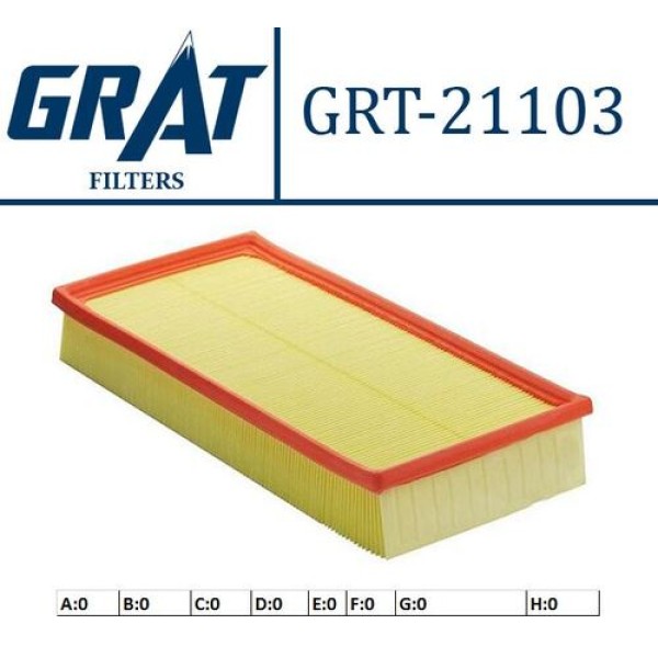 GRAT 21103 HAVA FILTRESI MITSUBISHI CARISMA 1.9DI-D 00>05 