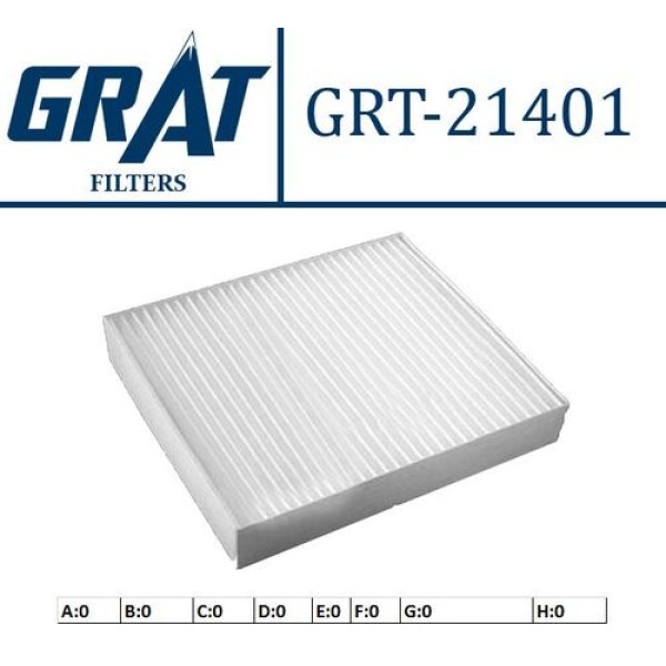 GRAT 21401 POLEN FILTRESI MITSUBISHI COLT 1.3 1.5 04-11 