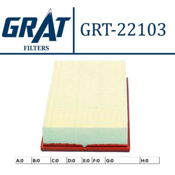 GRAT 22103 HAVA FILTRESI M111 W209 