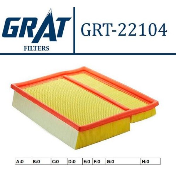 GRAT 22104 HAVA FILTRESI M111-C180 94-00 C200 93>00 C200 CDI-CLK SERISI 00-01 