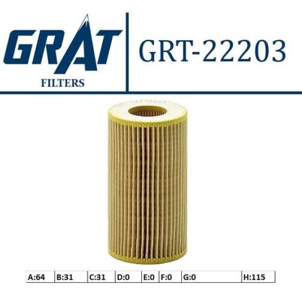 GRAT 22203 YAG FILTRESI OM611-642-646 M112-113-271 