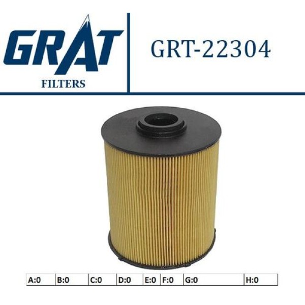 GRAT 22304 YAKIT FILTRESI OM611-OM612-W202-W210-ML 270 CDI 