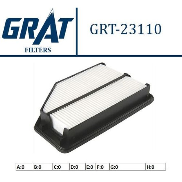GRAT 23110 HAVA FILTRESI HONDA CRV 07>12 BENZINLI 