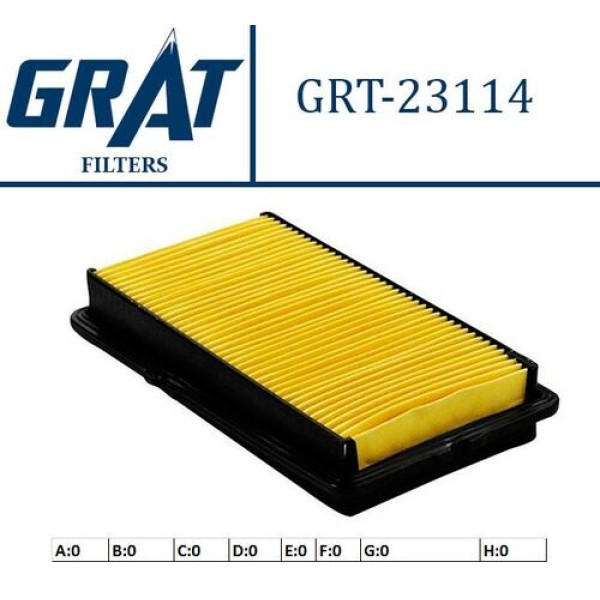 GRAT 23114 HAVA FILTRESI HONDA ACCORD 90>92 