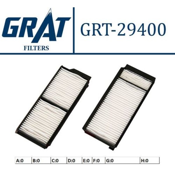 GRAT 29400 POLEN FILTRESI MAZDA 3 03> MAZDA 5 05> CIFTLI 