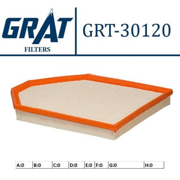 GRAT 30120 HAVA FILTRESI N20-F25-F25 