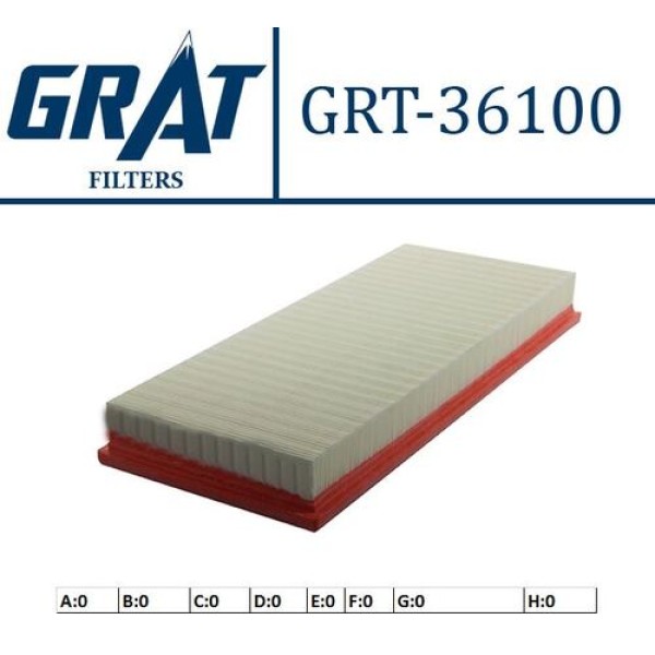 GRAT 36100 HAVA FILTRESI JAGUAR X-TYPE 2.0 2.5 3.0 V6 01-08 