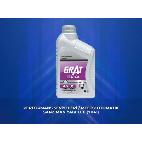 GRAT 600006 OTOMATIK SANZIMAN YAGI 1 LT. (71141 