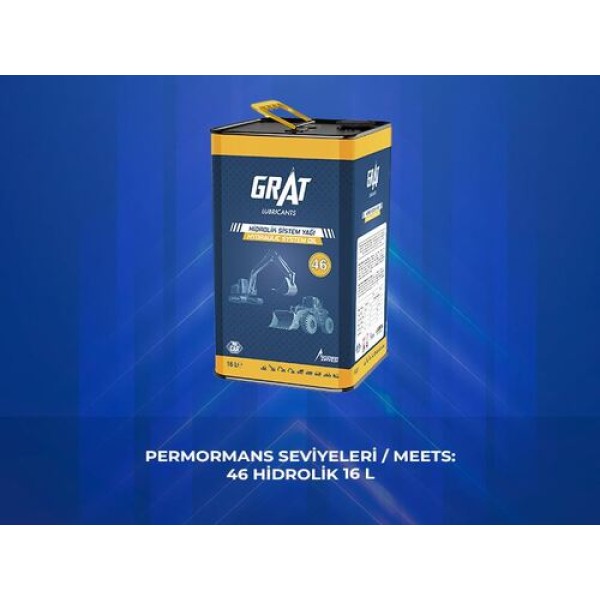 GRAT 600046 46 HIDROLIK 16 LITRE 
