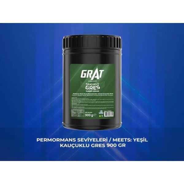 GRAT 601002 YESIL KAUCUKLU GRES 900 GR 