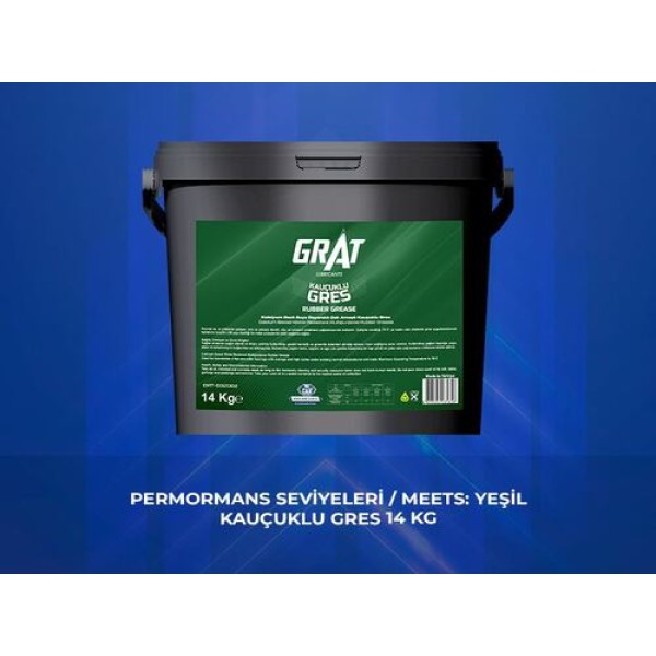 GRAT 602002 YESIL KAUCUKLU GRES 14 KG 