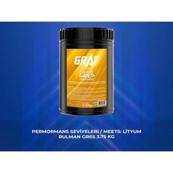 GRAT 603001 LITYUM RULMAN GRES 3.75 KG 