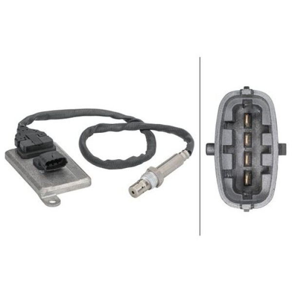 HELLA 6PN358186071 NOKATALIZATOR SENSORU DAF CF65 CF75 CF85 01>13 XF105 05> EURO 5 (SIYAH) 