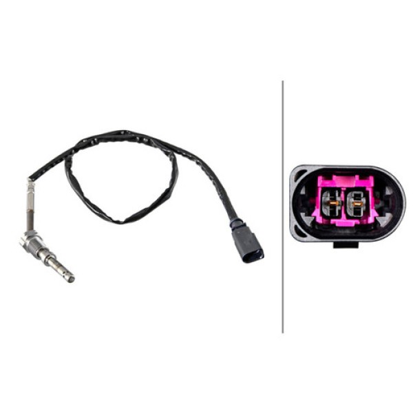 HELLA 6PT358226161 EGZOZ SICAKLIK SENSORU AUDI/VW SCIROCCO-SUPERB-YETI-TT-ALTEA-A3-GOLF-CADDY-FABIA-JETTA-TOURAN-EOS OCTAVIA-PASSAT-IBIZA-ROOMSTER-TIGUAN-LEON-TOLEDO 