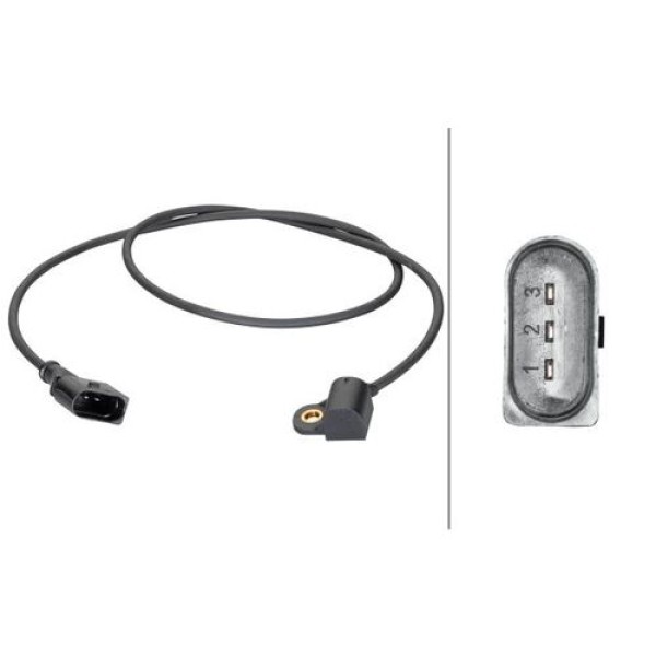 HELLA 6PU013122701 EGZANSTRIK MILI POZISYON SENSORU 3-KUTUPLU AUDI A4-SKODA SUPERB-VW PASSAT 