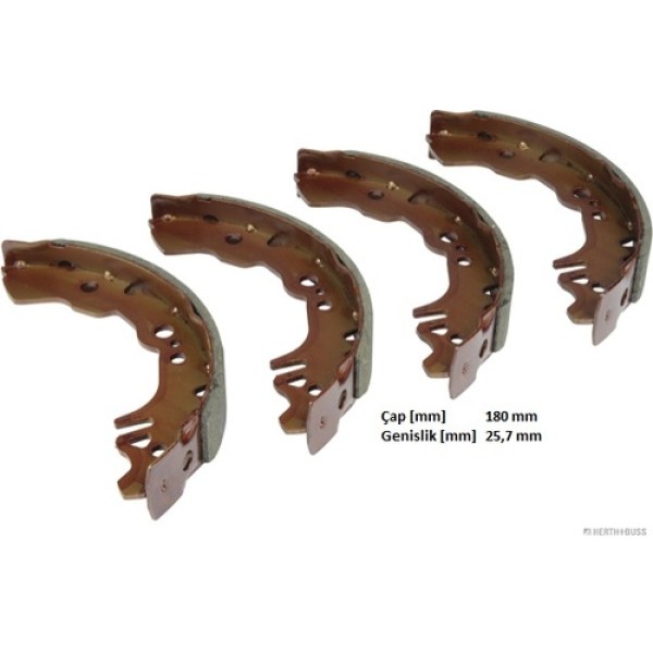 HERTHBUSS J3506031 DAIHATSU MATERIA 07>ARKA KAMPANA BALATA OEM 04495B 