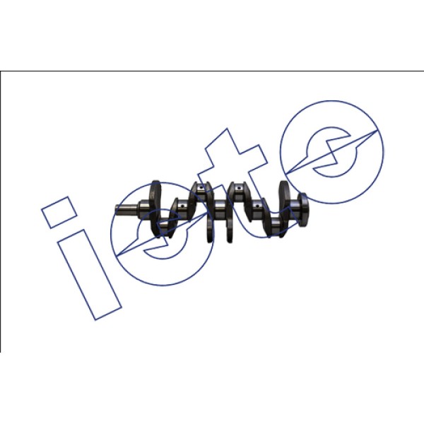 IOTO 13001 KRANK MILI (YAPIM ASAMASINDA) RENAULT CLIO 3-4 1.5 DCI KANGOO MEGANE 2-3-4 TALISMAN 1.5DCI K9K DACIA DOKKER DUSTER SANDERO LOGAN LODGY NISSAN QASHQAI 2007-2013 MICRA 2003-2009 