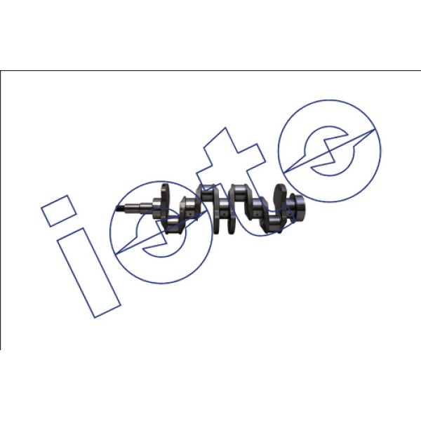 IOTO 13001 KRANK MILI MITSUBISHI CANTER FE659 TURBO 4D34T 