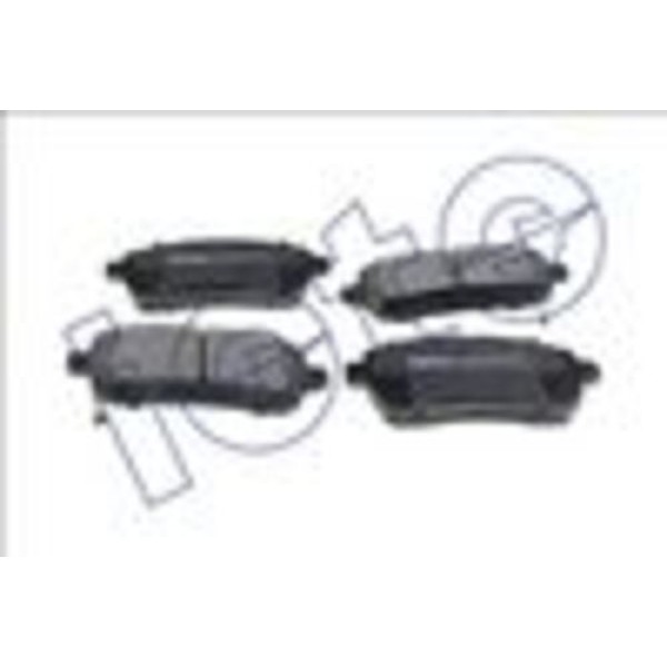 IOTO 30201 FREN BALATA TAKIMI ON SIMLI MAZDA 2 2008> SUZUKI SWIFT 2010> FORD FIESTA VI 2012> DAIHATSU SIRION JUSTY IV 1.0 2007> 