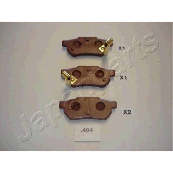 JAPAN PARTS PP404AF HONDA JAZZ 08- ARKA FREN BALATASI 43022-TF0-G01 