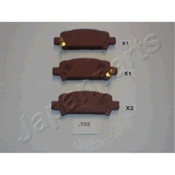 JAPAN PARTS PP702AF SUBARU FORESTER IMPREZA ARKA FREN BALATA 26696FC00 