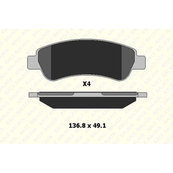 KALE BALATA 2446519004 ARKA BALATA DUCATO BOXER JUMPER 06> FISSIZ WVA24465 