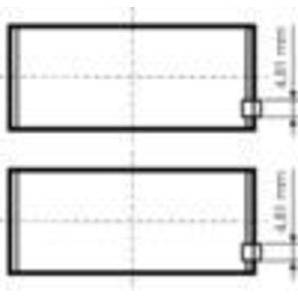 KOLBENSCHMIDT 77844600 KOL YATAK STD TK. VOLVO-RVI .STD TK. DCI11 