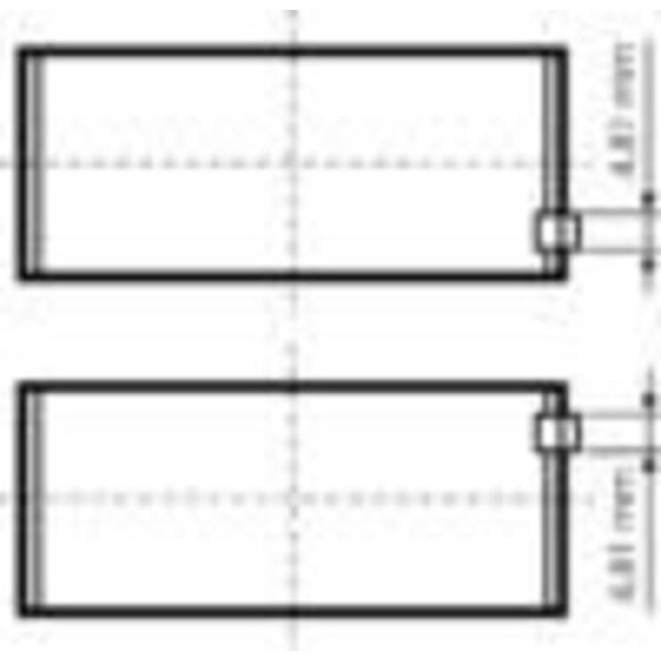 KOLBENSCHMIDT 77845600 KOL YATAK STD-RENAULT/PREMIUM-KERAX 385-DCI11 