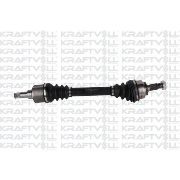 KRAFTVOLL 1010342 Aks Sol Komple P206 (Dıs Freze: 25, İç Freze: 22, Boy:601Mm, Conta Capı: 60Mm)Tu5J 