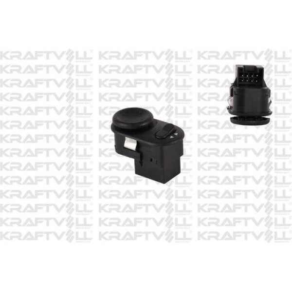 KRAFTVOLL 4050016 Ayna Ayar Butonu Astra G Vectra B Combo Zafira A