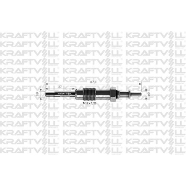 KRAFTVOLL 5030066 Kızdırma Bujisi Sprinter 901 902 903 904 96-06 Varıo 96-10 W210 Vf210 G210Td 2,9D