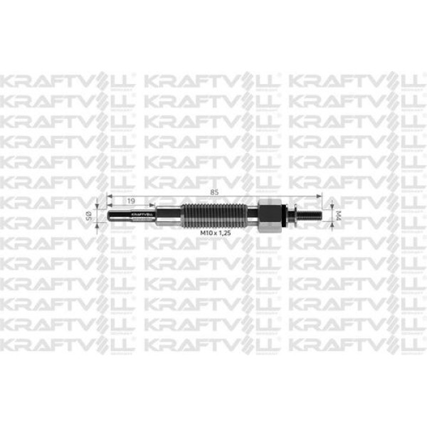 KRAFTVOLL 5030085 Kızdırma Bujisi 11V Nissan Terrano-Serena-Pıck Up-Pathfınder-D21 2.7 D-Td 