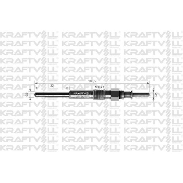 KRAFTVOLL 5030097 Kızdırma Bujisi Bmw E38 E39 E46 E53 Land Rover Freelander 2.0 Td4 Range III M47 M5